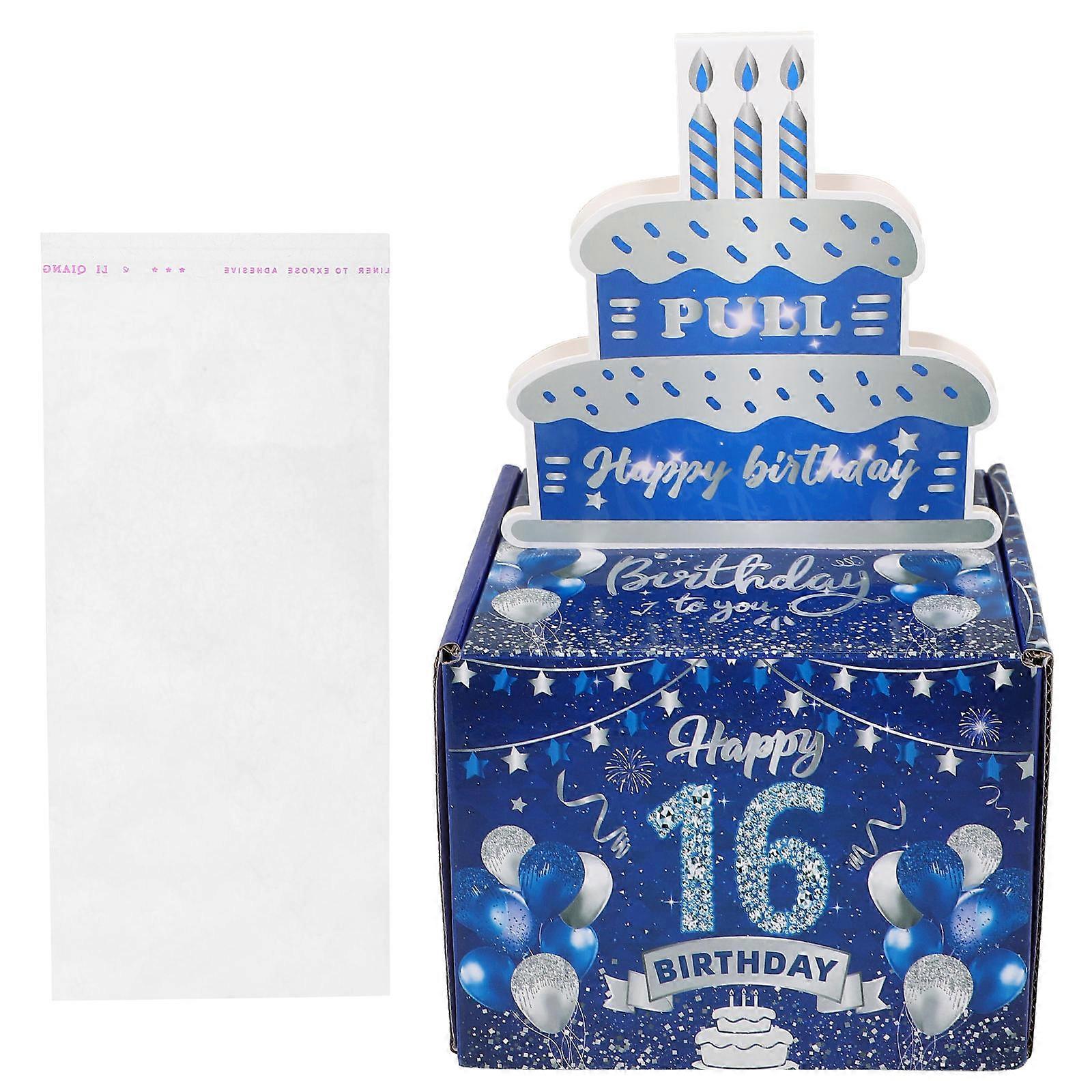Pull Money Box Party Favor Boxes Teenagers present 1Set