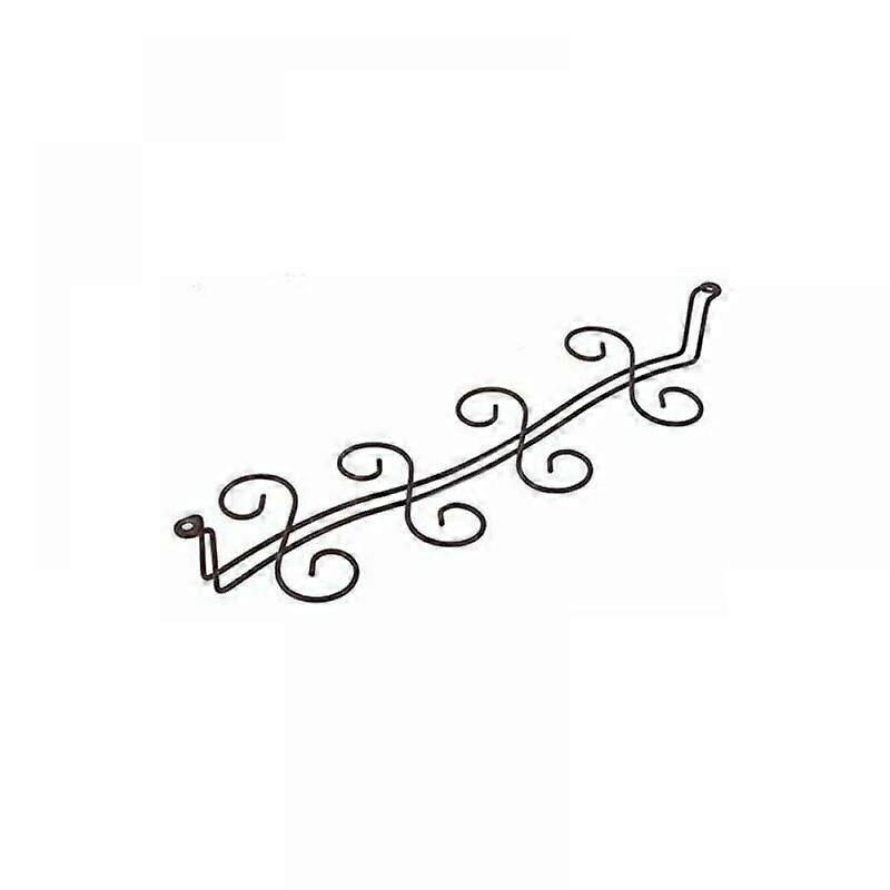 Wine Glass Rack for Hanging Under Cabinet and Hanging Shelf for Storage Support for Up to 8 Glasses