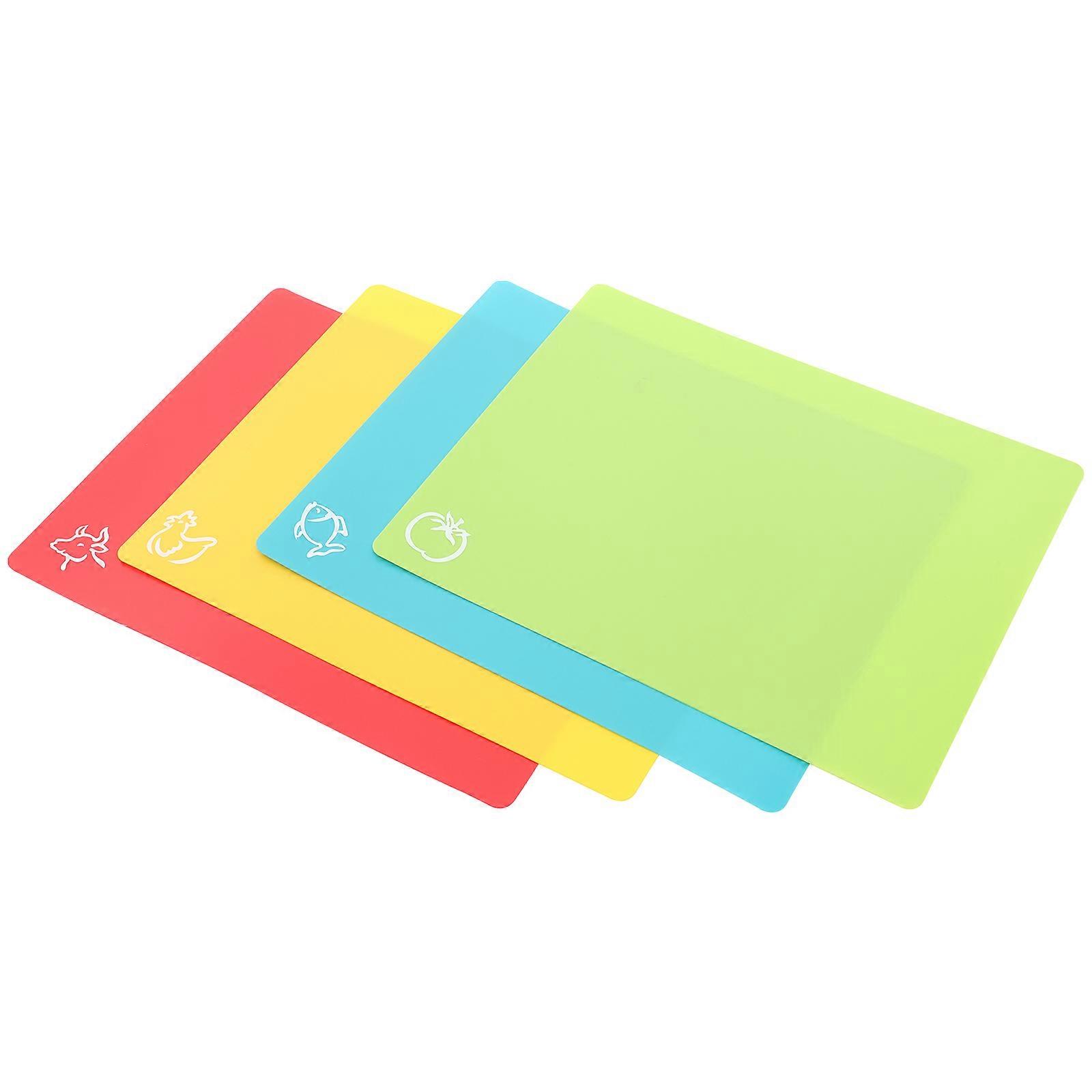 Small Cutting Boards Chopping Board Home Cooking Rectangular Food-safe 14.93X11.99X0.04in 4Pcs