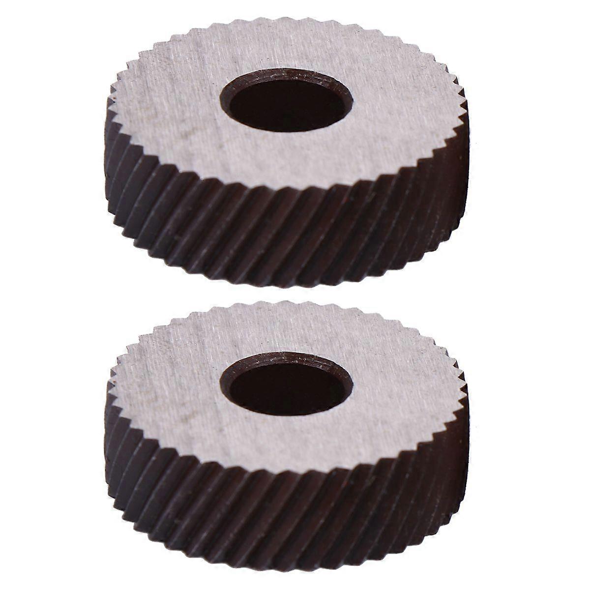 Dual Wheel Knurling Tool Diagonal Wheel Linear Pitch Knurl Set Machine Tools