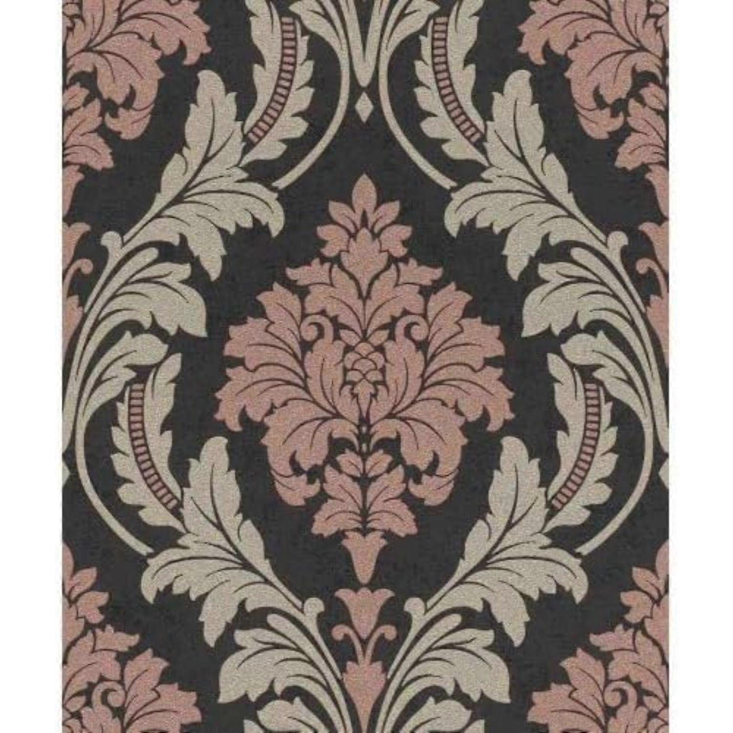 Rasch glitter damast behang