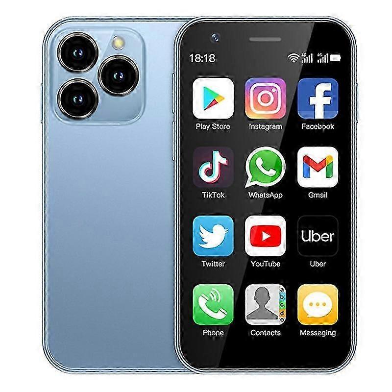 Mini Smartphone with 3 Inch Display, 4G, Android 10, 5MP Dual SIM, 2+16GB Storage