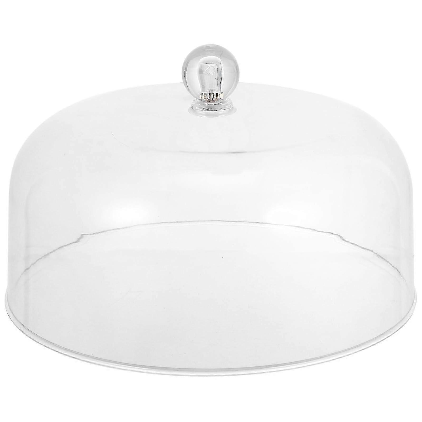 Transparent Round Food Cover for Microwave and Dining Table Decor