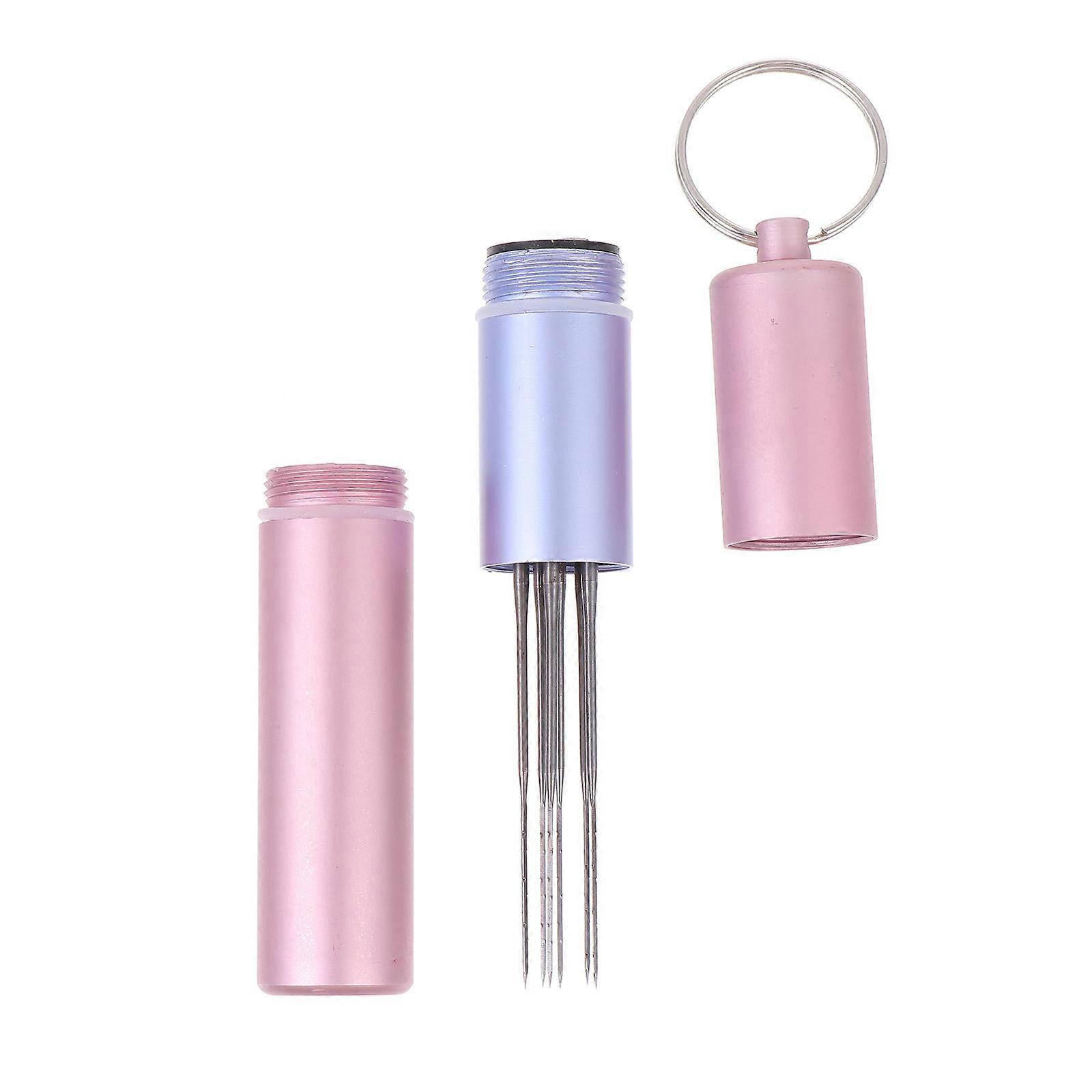Punch Needle Kit for DIY with Stainless Steel Needle and Comfortable Handle Multi Color Great for
