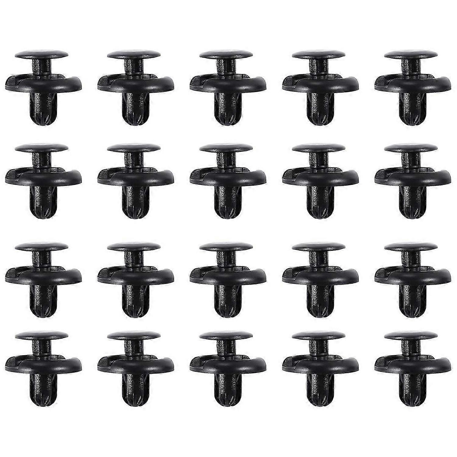 20 pcs Lock Push Screw Pin Clips