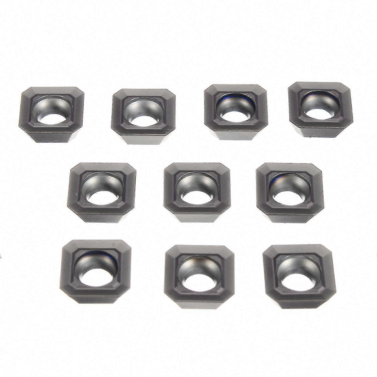 10pcs Carbide Inserts SEHT1204AFSN-X45 PC9035/SEHT43AFSN-X45 for Milling - Sharp, Durable & Replaceable