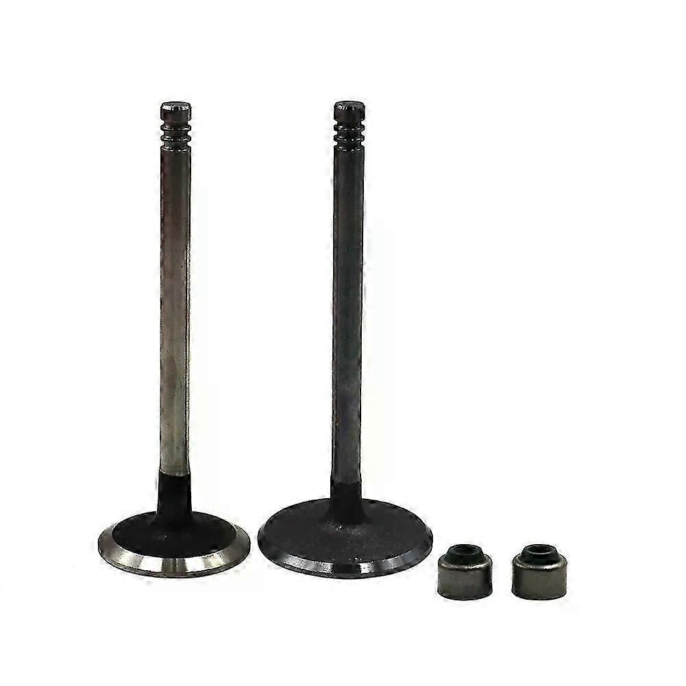 1/2 Pairs Motorcycle Engine Parts Intake Exhaust Valve Stem & Oil Seal Kit Fit For BMW F650 1992 - 1999 F650ST 1997 - 2000