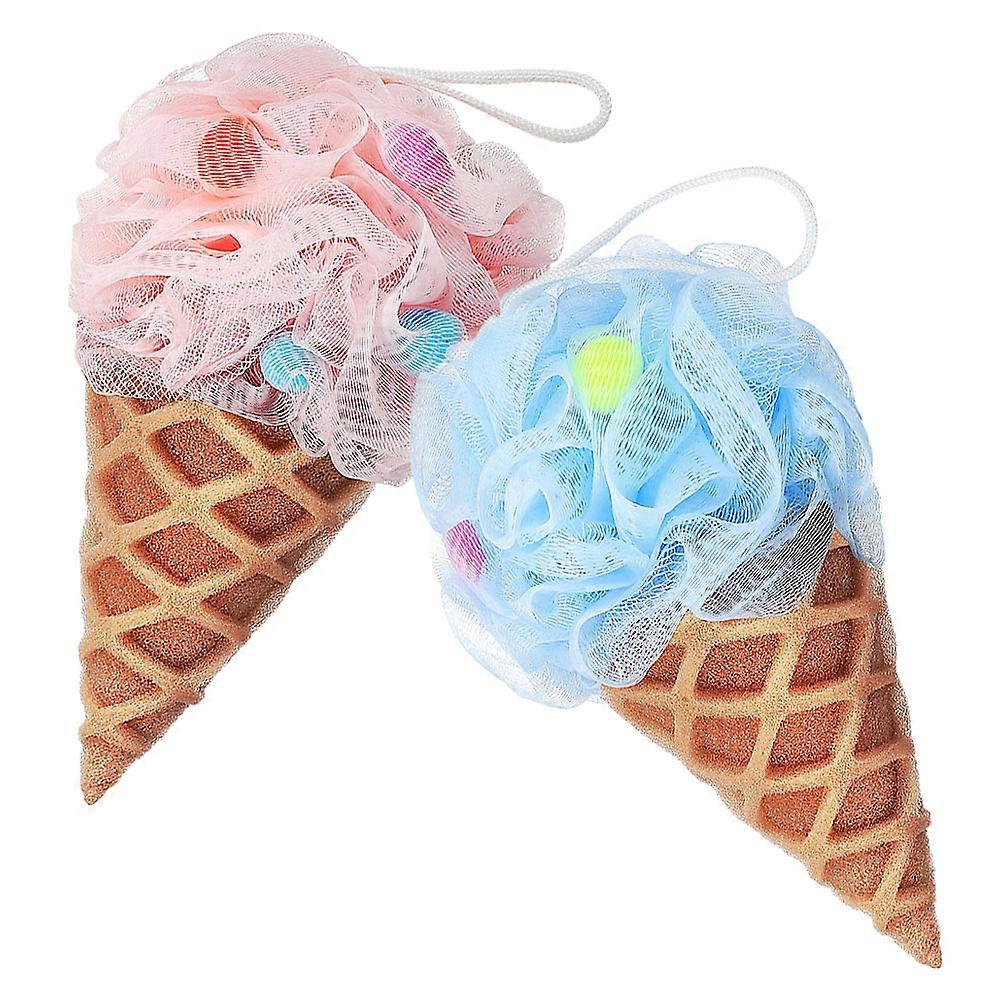 Bath Loofahs For Kids Producing Foam 2Pcs