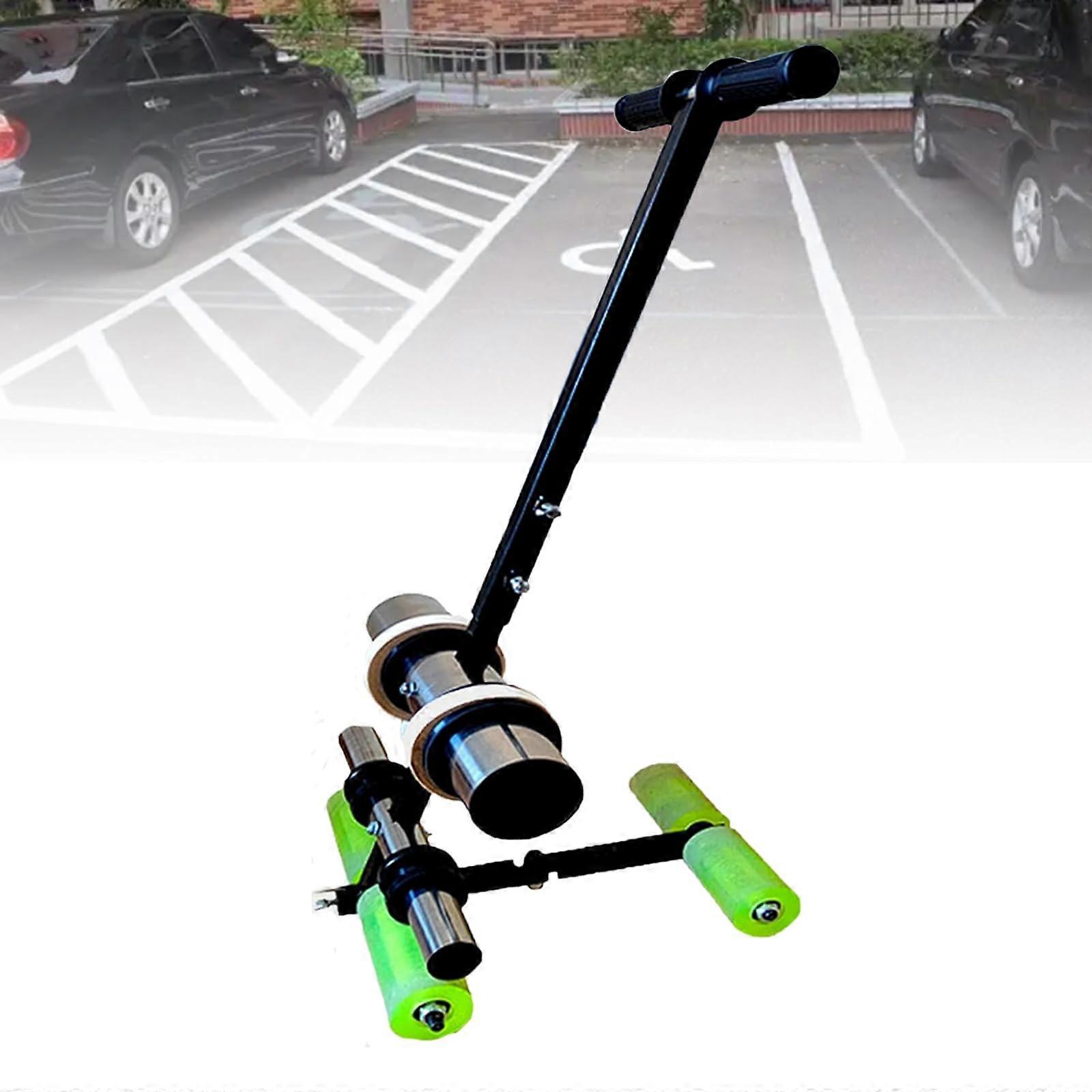 Basketball court marking kit, concrete set, tape applicator, circle tool, for asphalt or concrete