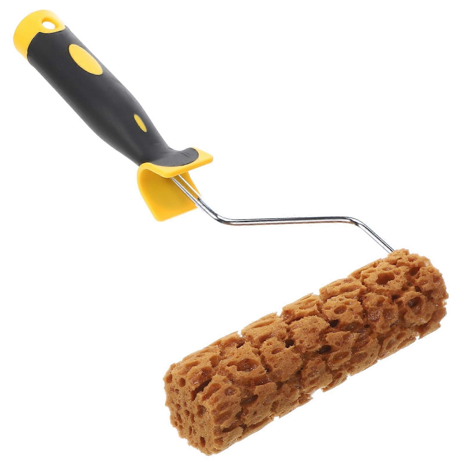 Patterned Sponge Paint Roller for DIY Home Decor – Textured Wall Art Tool for Even Application and Creative Projects
