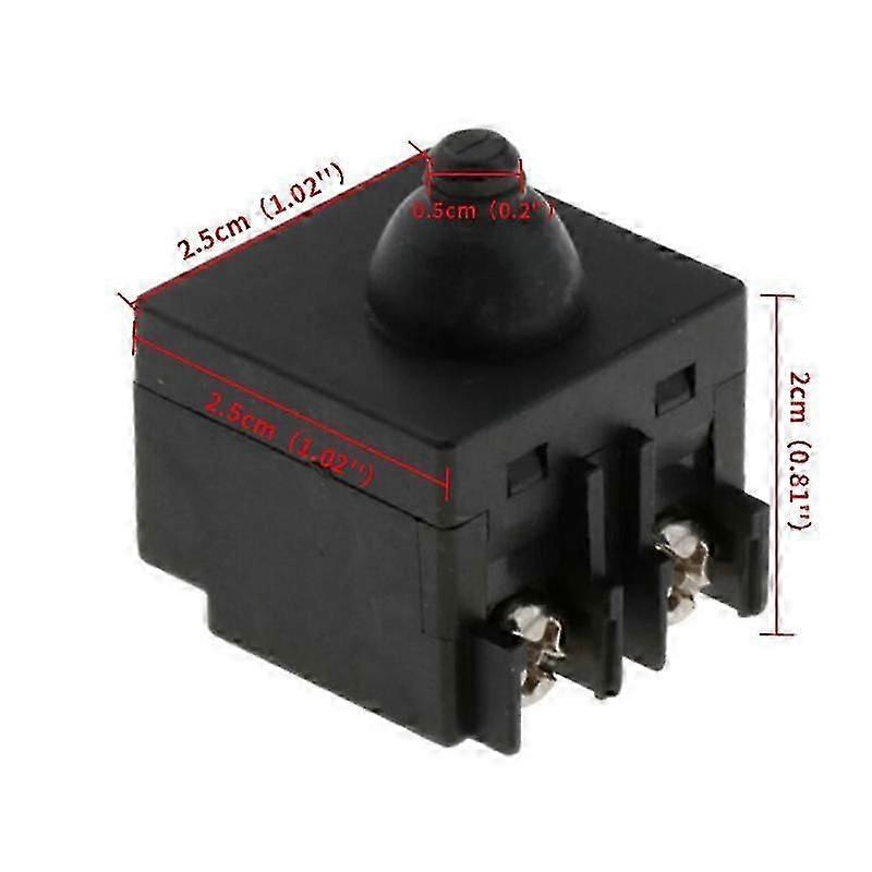 2Pcs Replacement Push Button Switch For Angle Grinder Gws6-100 Polisher
