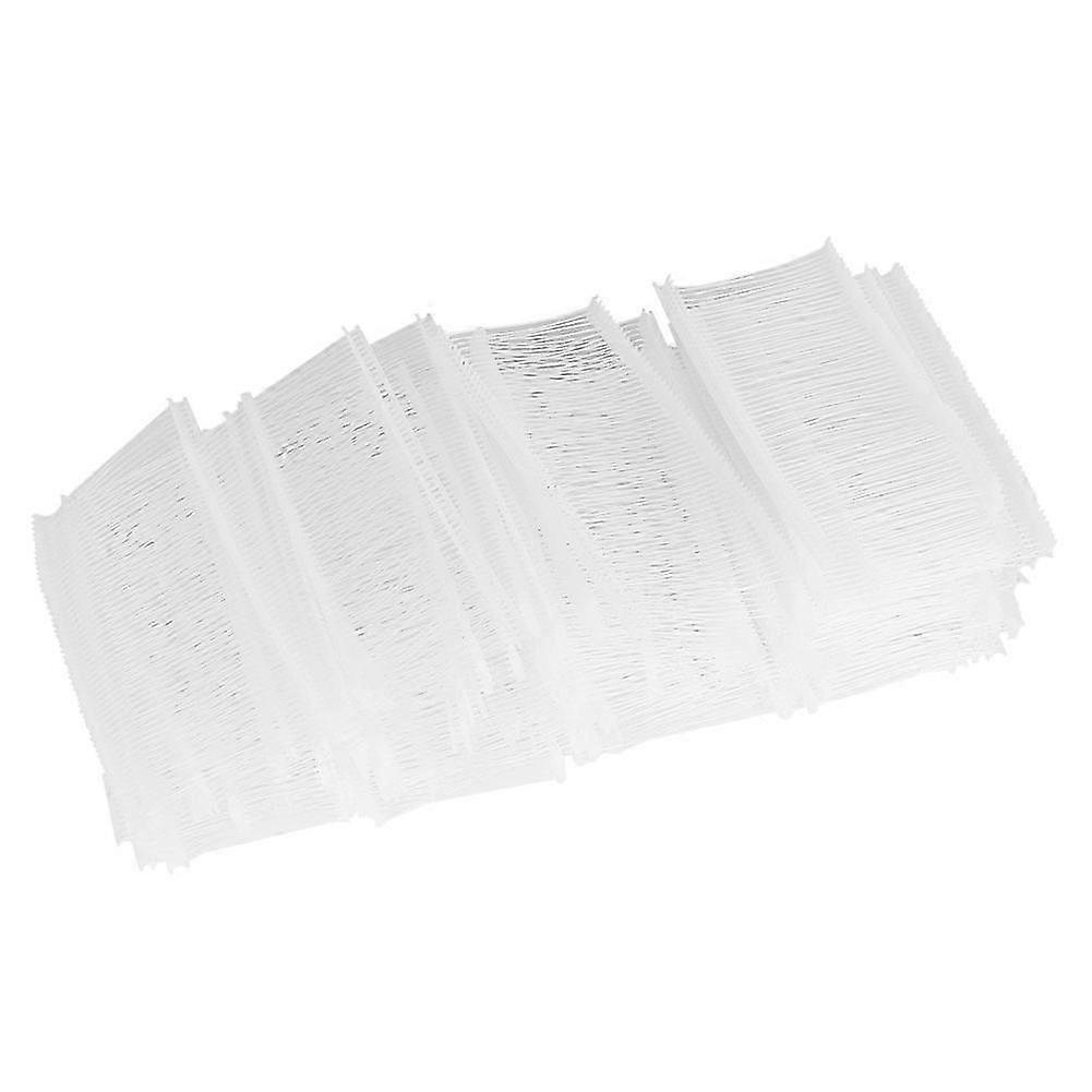10000 Pcs PP Universal Cloth Price Tag Pin Compatible with Price Tag Gun Fastener Pin (Transparent 75mm)