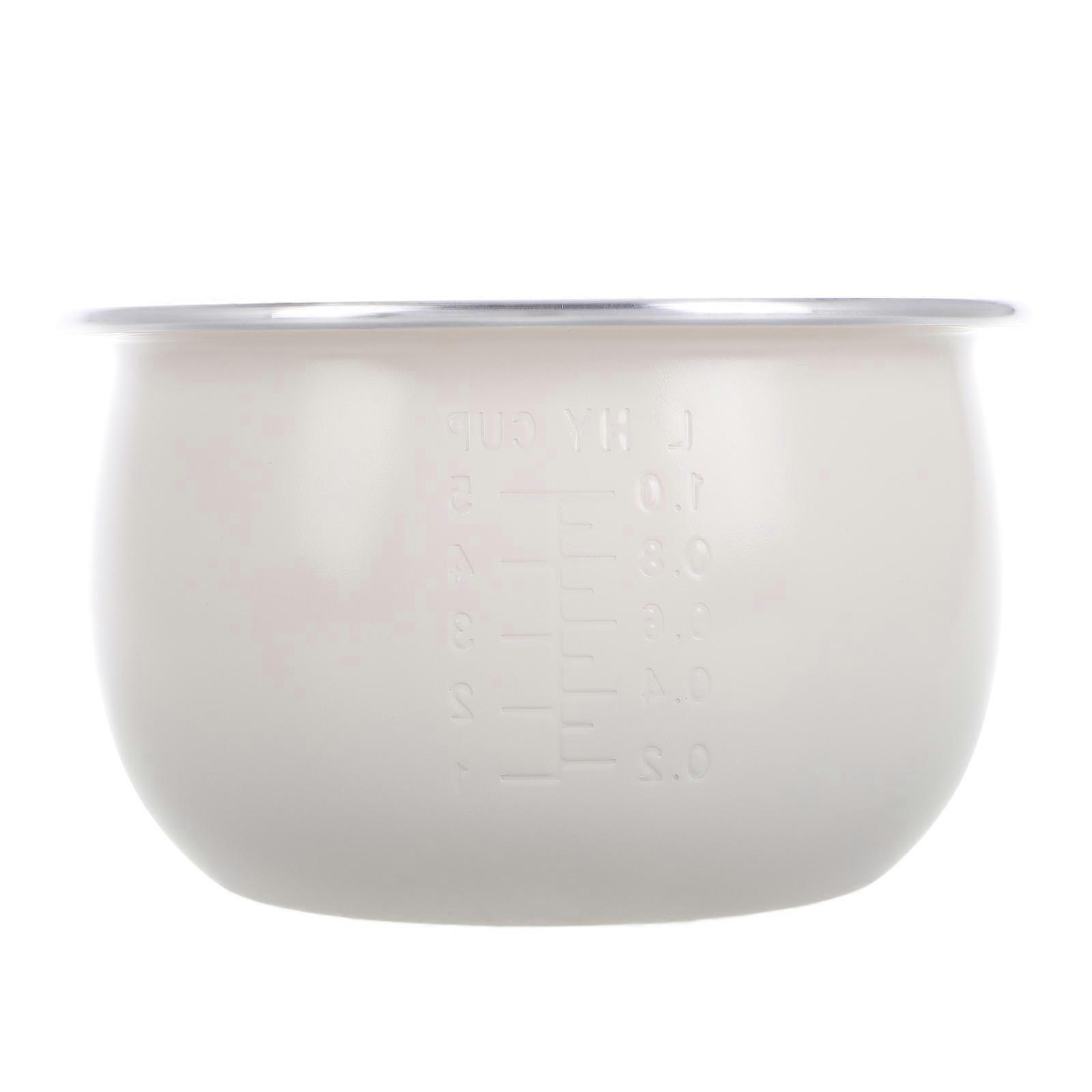 Ceramic Non Stick Rice Cooker Pot Replacement Bowl for Electric Cookers – Versatile for Porridge, Soup, Yogurt, Sushi – Small Household Rice Accessory