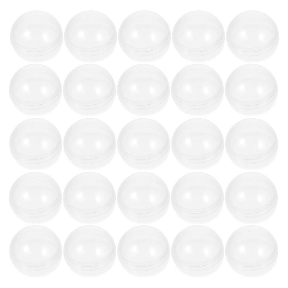 Round Box Fillable Empty Balls For Children Collectors Families 50Pcs