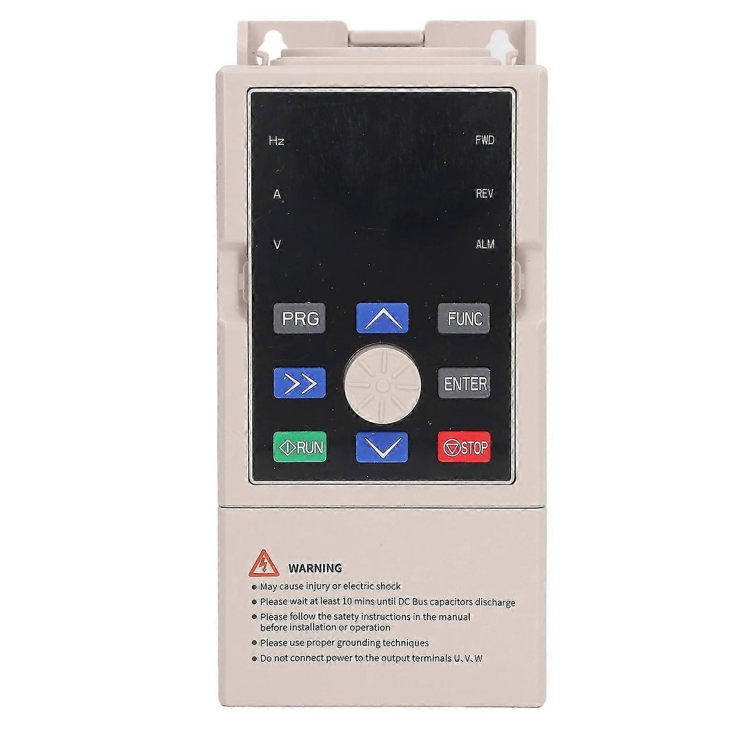 Variable Frequency Drive 3 Phase 0320Hz Output VFD Controller Vector Control Converter Inverter for CNC Router 1.5KW 380V
