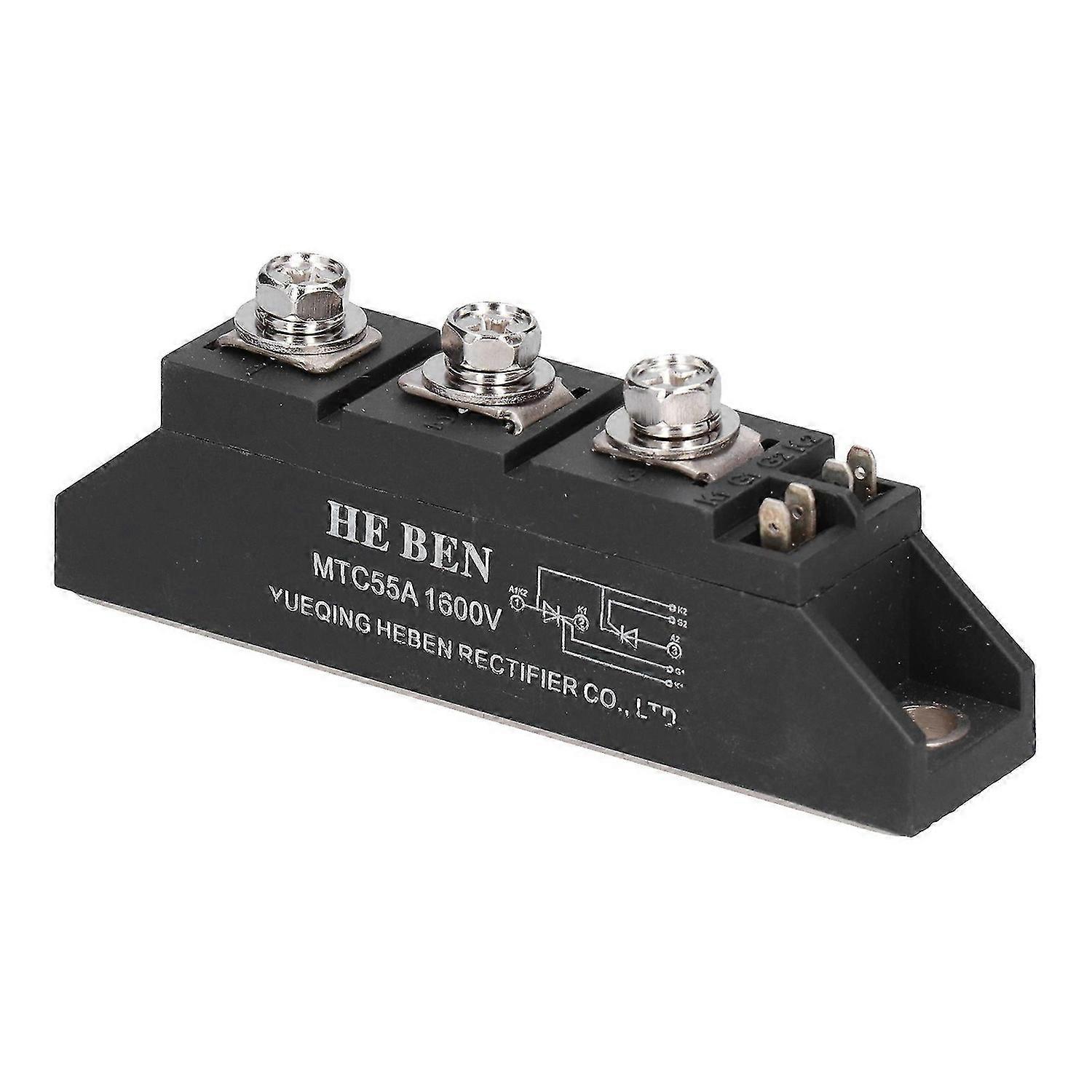 1600V Bridge Rectifier Thyristor Rectification Automatic Protection Power Accessories MTC55A