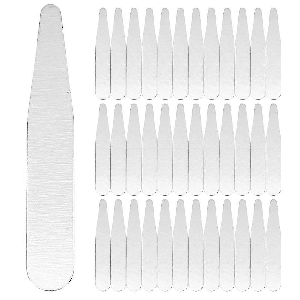 メタルカラーインサートアクリル素材カラーサポート日常着の男性と女性36個