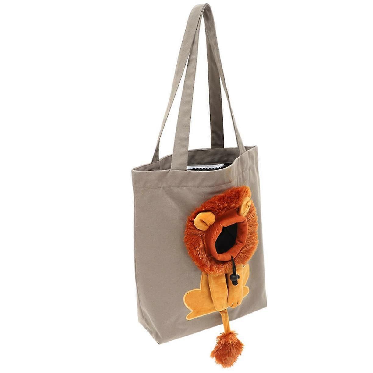 Foldable Cat Carrier Bag Breathable Pet Travel Tote for Small Cats with Adjustable Opening Design for OntheGo Use
