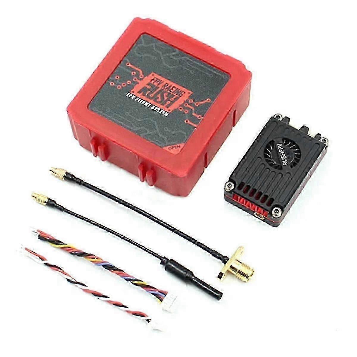 RUSH TANK MAX SOLO 5.8GHz 2.5W 48CH VTX RC Video Transmitter for RC FPV Long Range Fixed-Wing Dron js