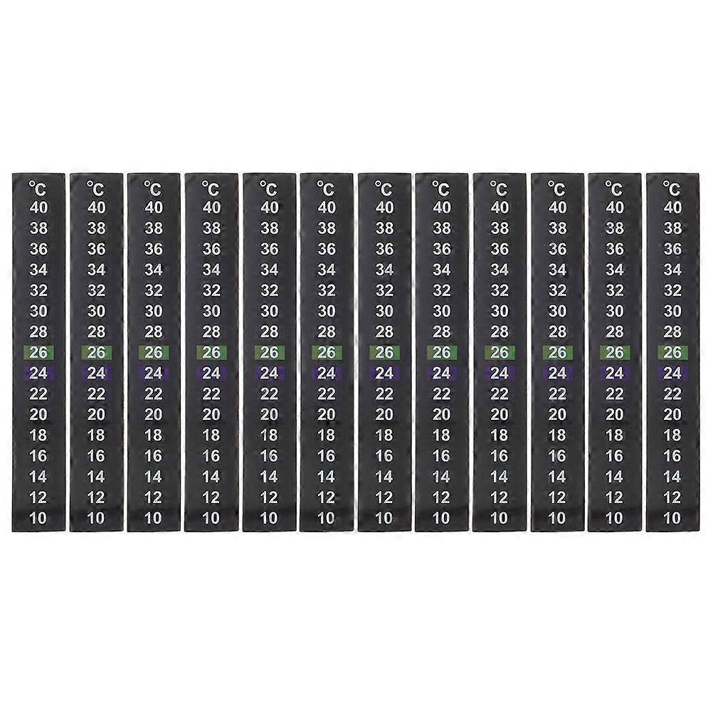 The **12pcs Digital Fish Tank Thermometer Stickers** are a convenient and reliable way to monitor the water temperature in your aquarium. Here's a