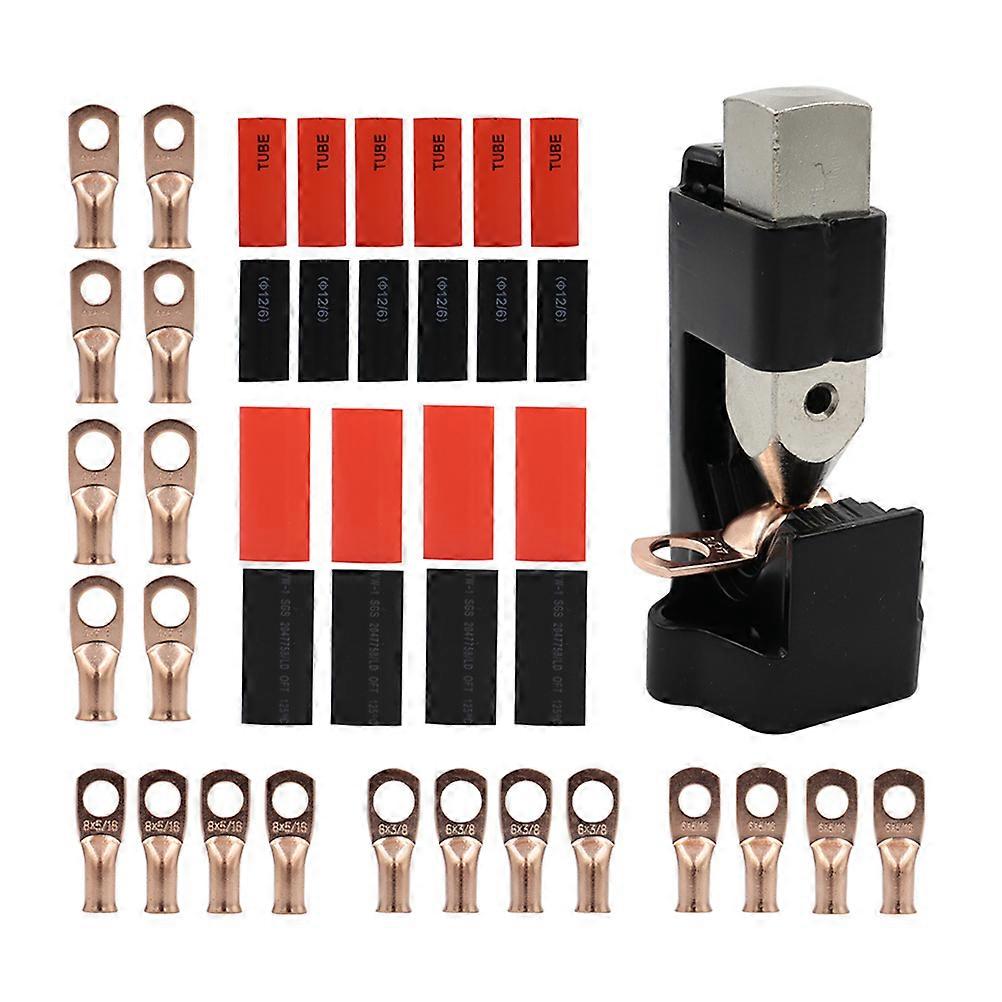 Crimping Tool Set Crimping Plier Assorted Color For Marine And Automotive Projects 3.9×2×2in Steel 1Set
