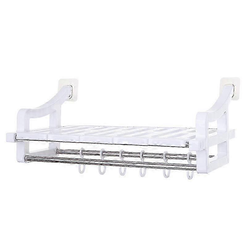Kitchen Shelf, Multifunctional Bathroom Storage Rack, Toothbrush Holder