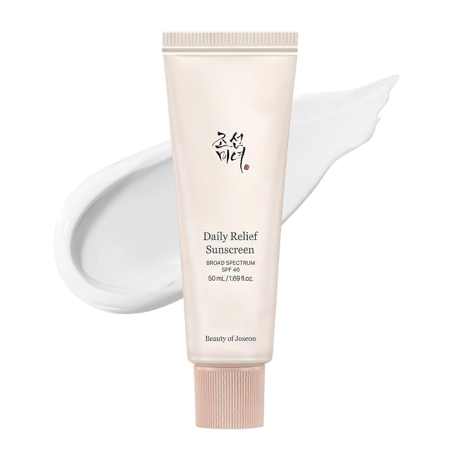Daily Relief Sunscreen for face Sun moisturizing with Broad Spectrum SPF 40