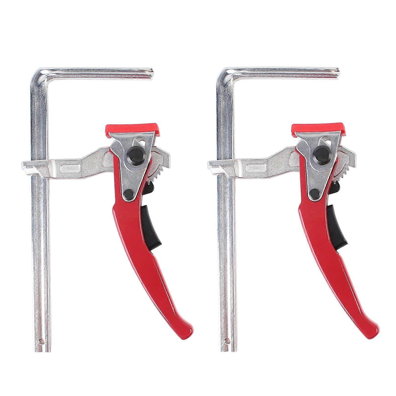 2pack Ratchet Table Clamp, Quick Saw Rail Clamps, MT Clamp, Wood Clamps