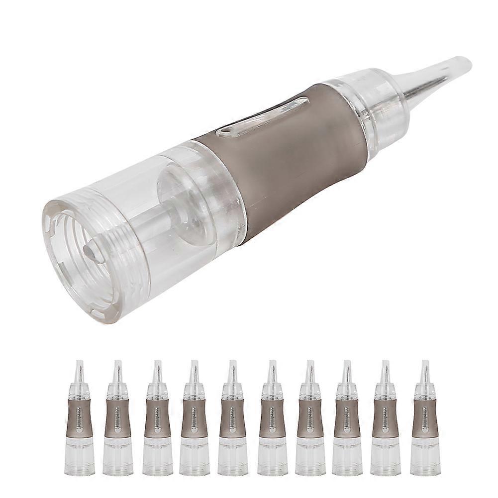 10pcs Disposable Eyebrow Tattoo Needles Microblading SemiPermanent Makeup Cartridge Needles(3F‑0.3 )