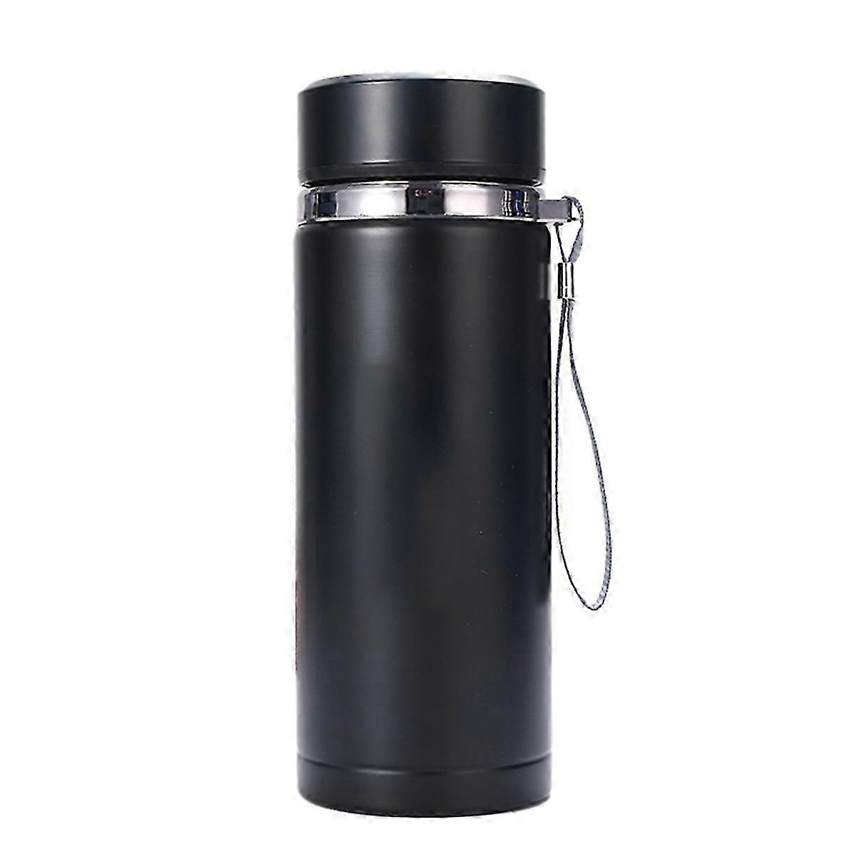 Bouteille isotherme en acier inoxydable de 500 ml avec affichage de la température à LED - Bouteille d’eau isolée pour boissons chaudes et froides