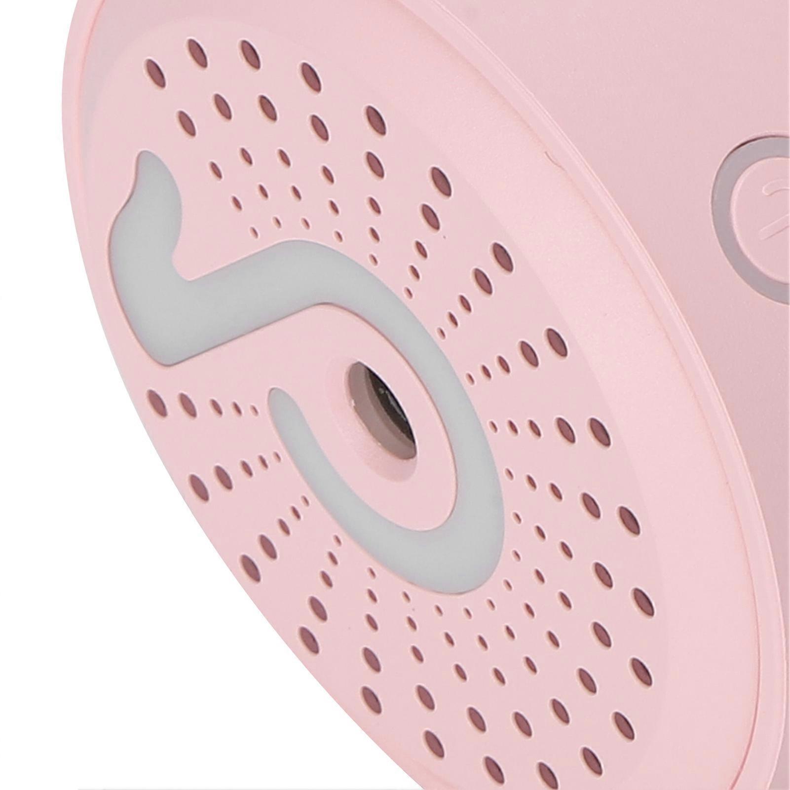 Humidification Cup 200ml Intelligent Poweroff 5 Hours Continuous Spray for Home Office Car(Pink )