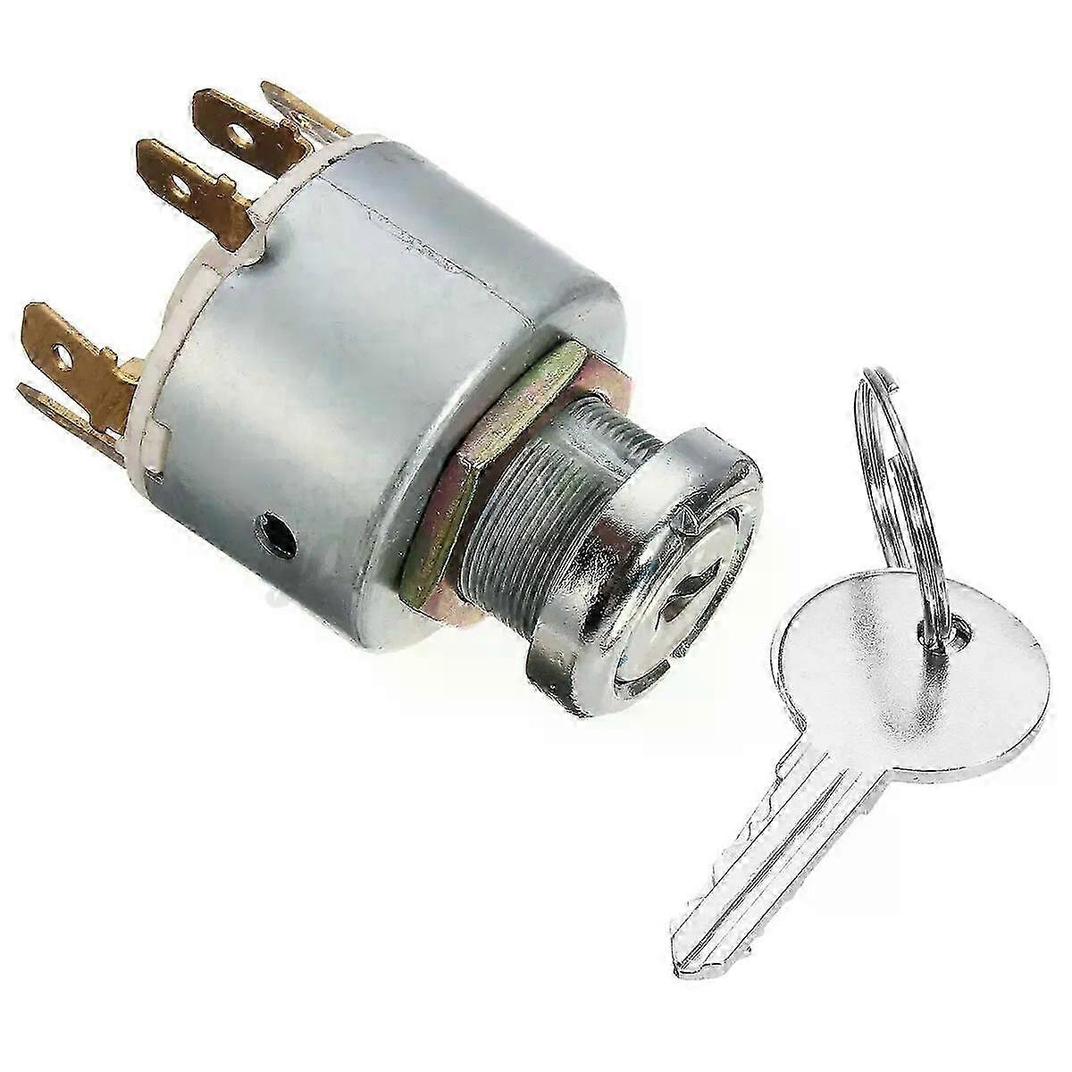 12V 4 Position Universal Car Motorcycle Boat Start Ignition Lock Switch Control +2 Keys 956827