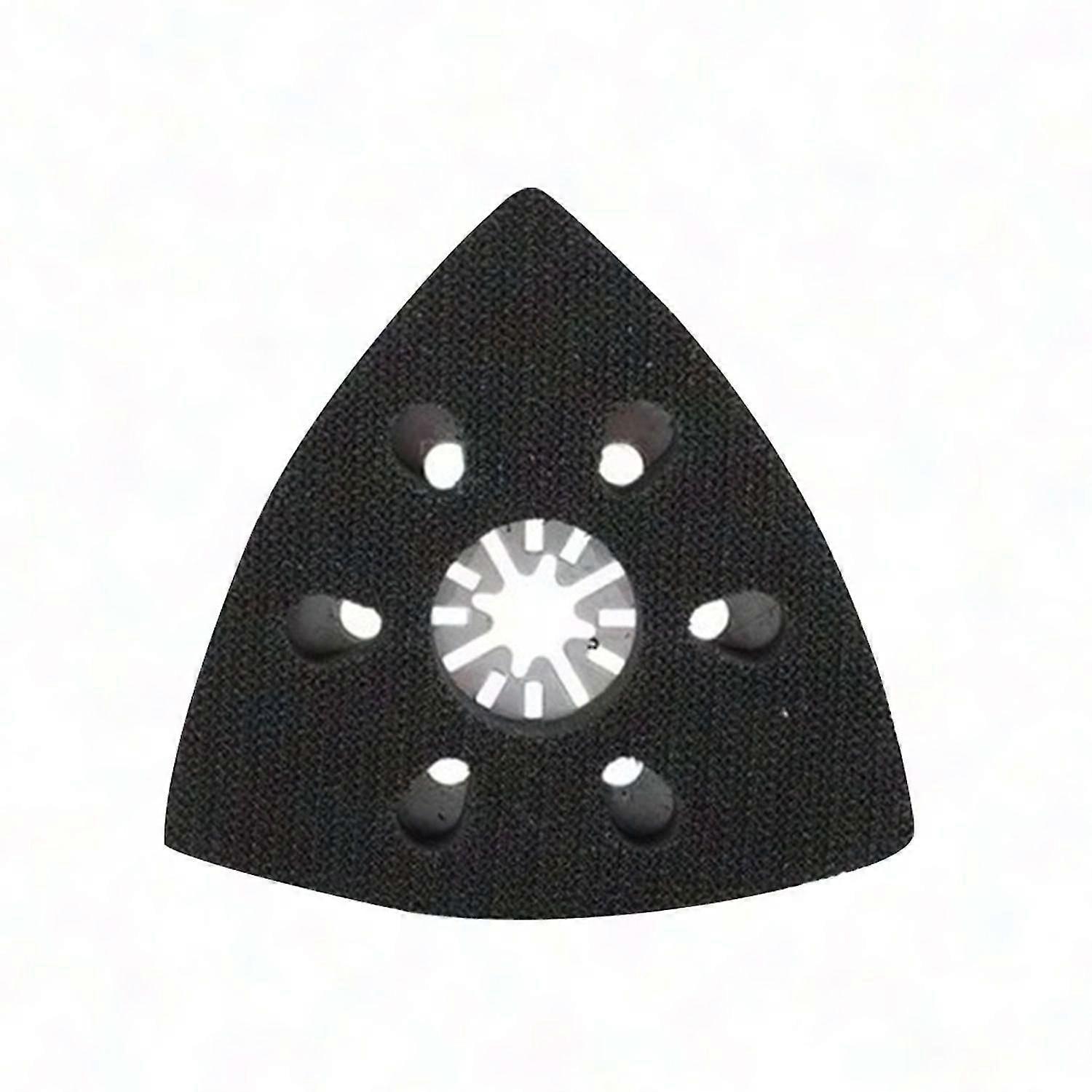 Quick Release Sanding Pads with 6 Holes Triangular Sanding Discs for Woodworking
