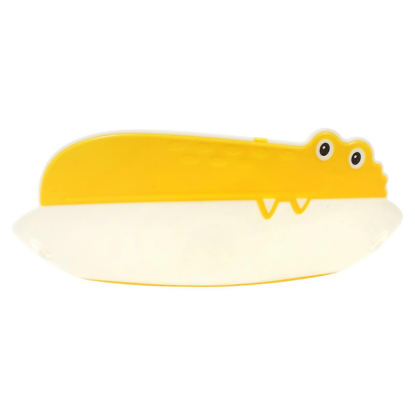 Adjustable Bathing Hat Shampoo Cap For Toddlers Sun Shading Waterproof PP Material 22x22cm 1Pcs