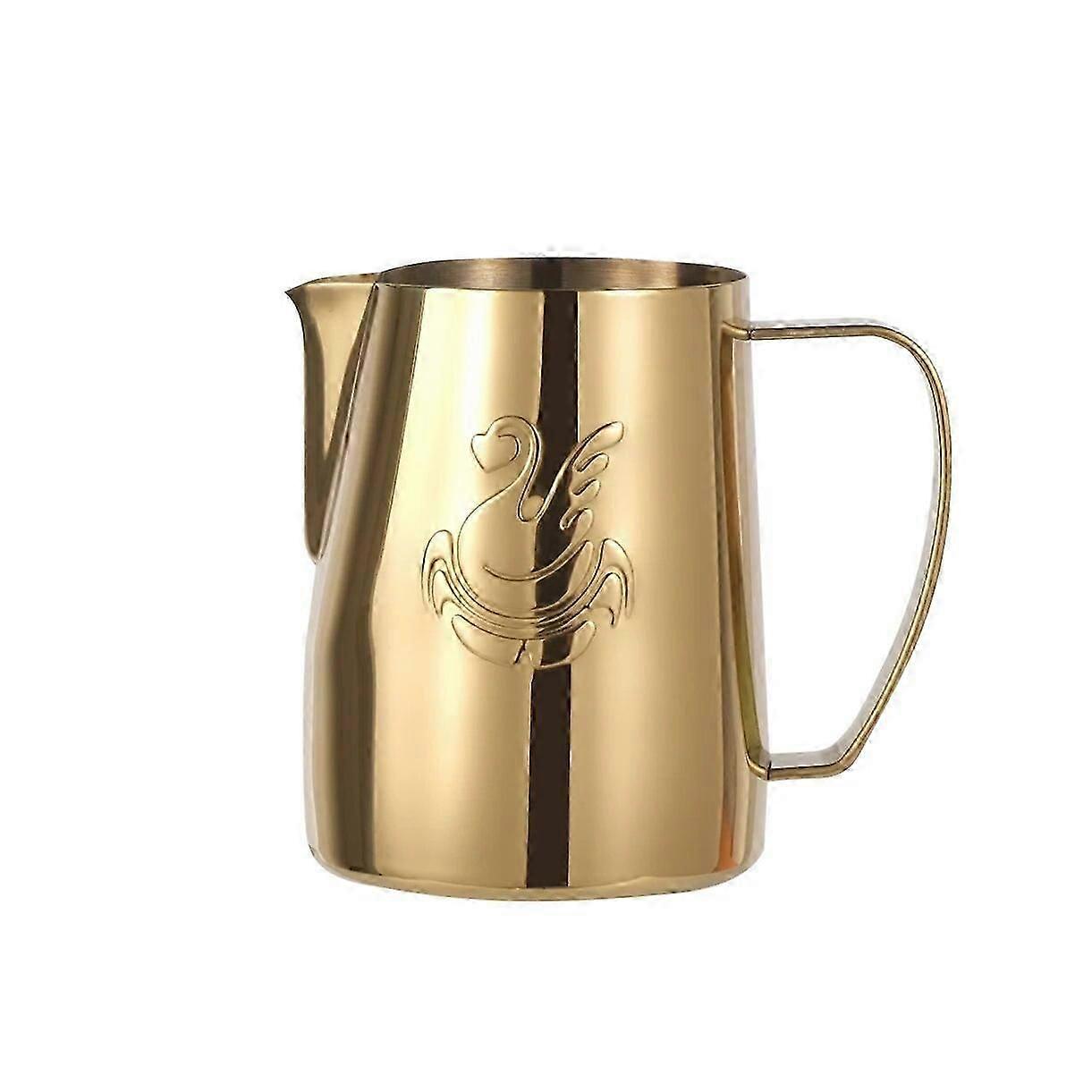 600ml Espresso Coffee Making Cup Milk Jugs Coffee Latte Art Cup Swan Frothing Pitcher Cup Milk Frothing Pitcher Coffeeware