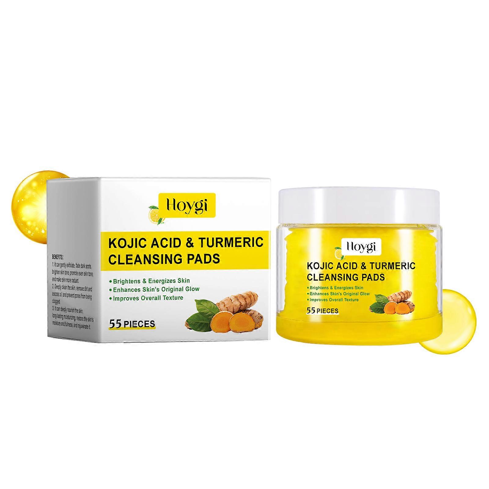 2pcsTurmeric Cleaning Exfoliating Pads