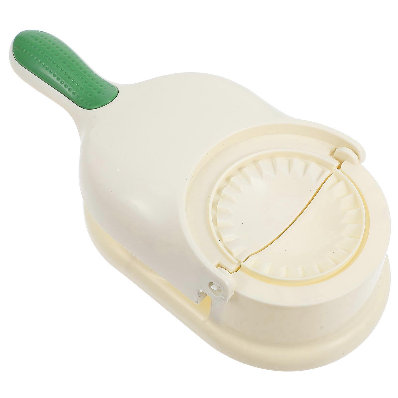 Dumpling Maker Press Machine Multifunctional Design Kitchen Tool White 23.30X10.50X5.80cm Making Dumplings 1Pcs