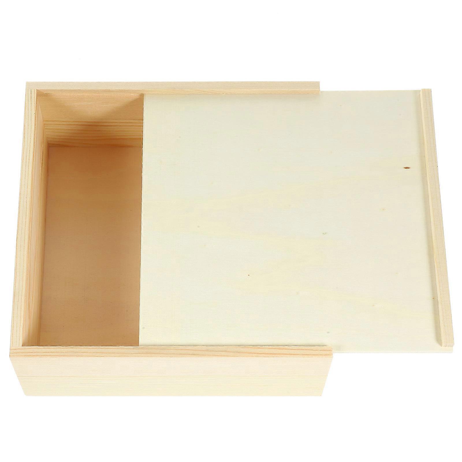 Durable Synthetic Jewelry Box for Storage with Vanity Mirror in Khaki Color 7 inch