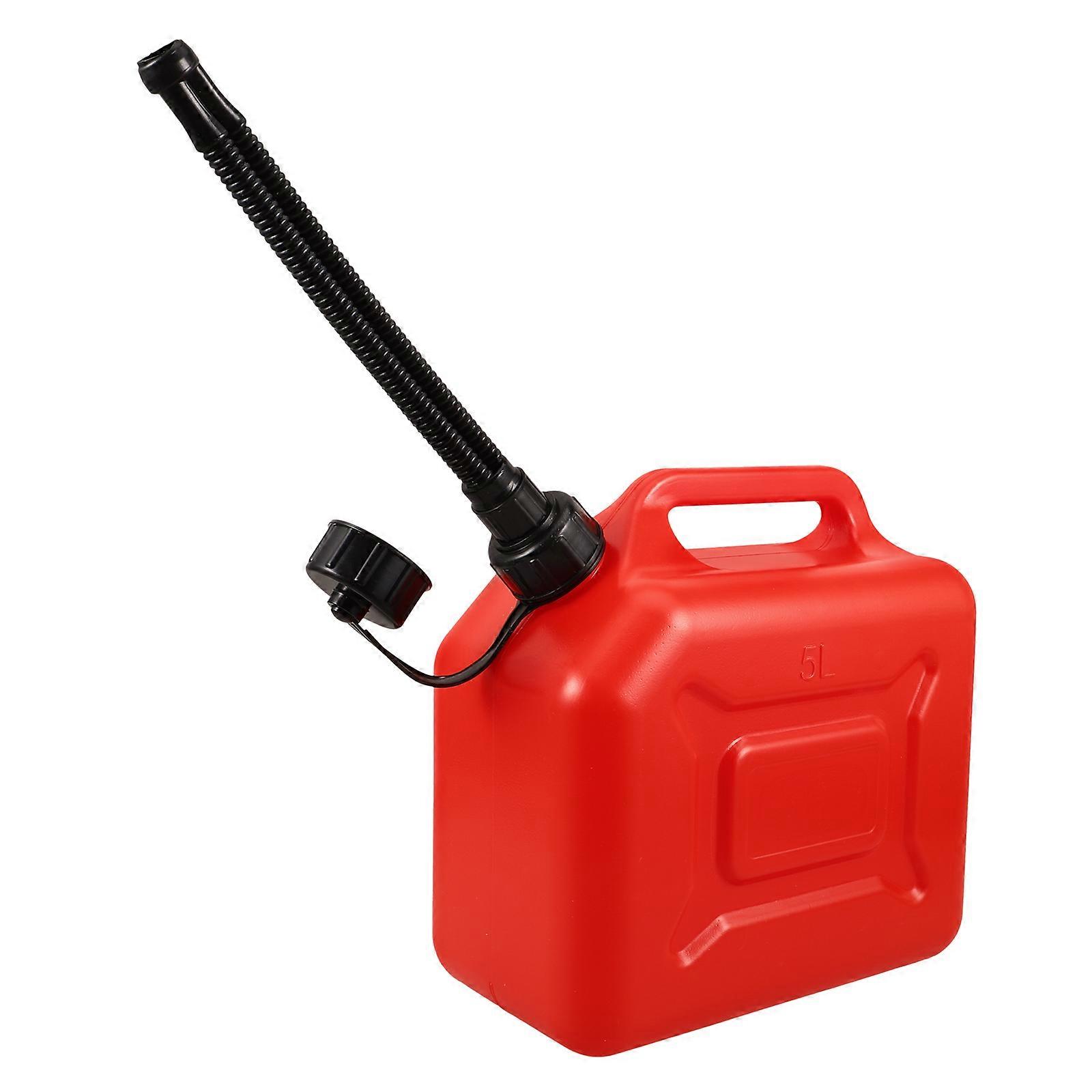 Gasoline Container For Car Plastic Engine Oil Jugs Drivers Home Use 25.00X24.00X13.00CM Emergency Use 1Pack