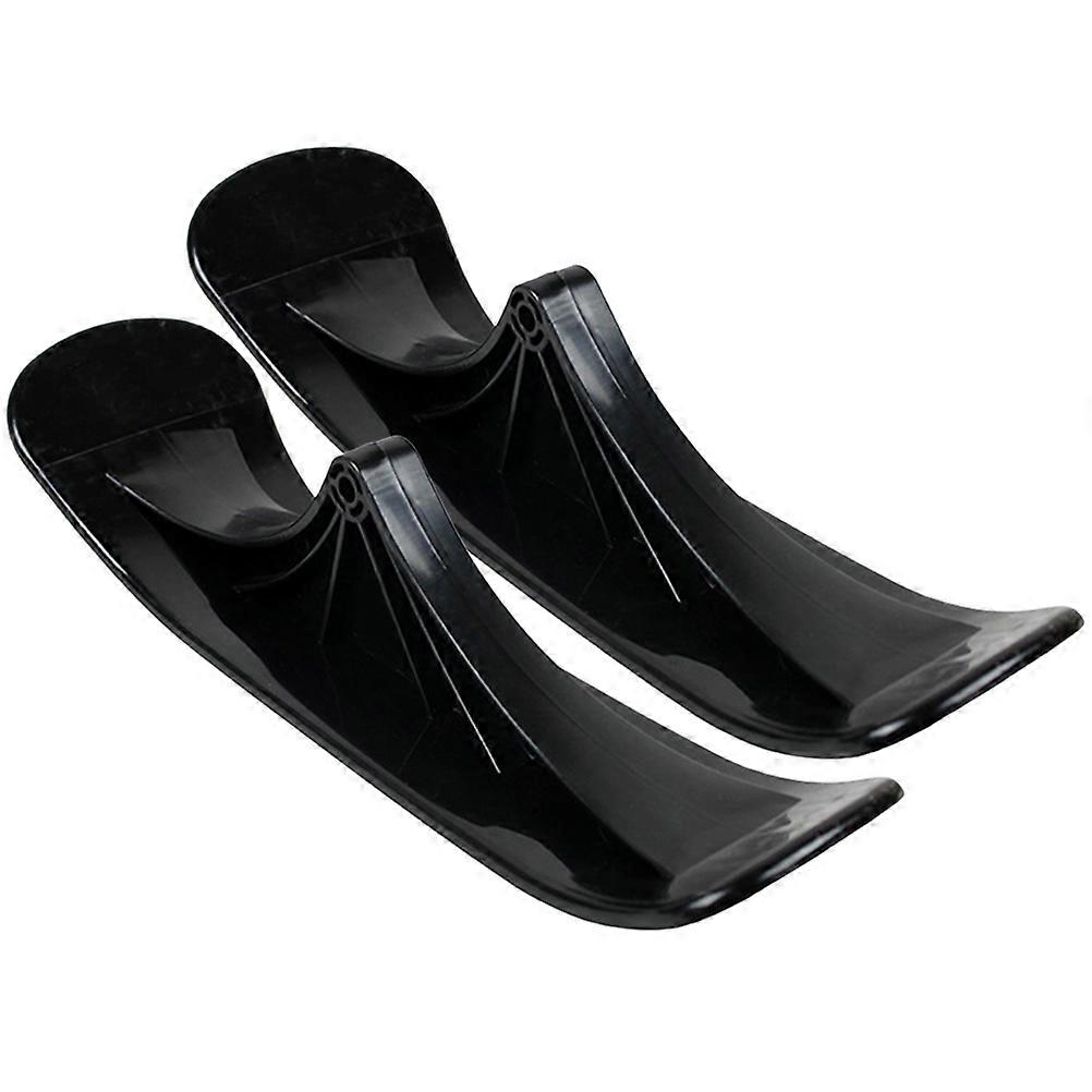 Snow Scooter Ski Attachments for Durable Ski Board Sledge – High Grade Material, Smooth Edges, Ideal for Outdoor Snow Skate Parks