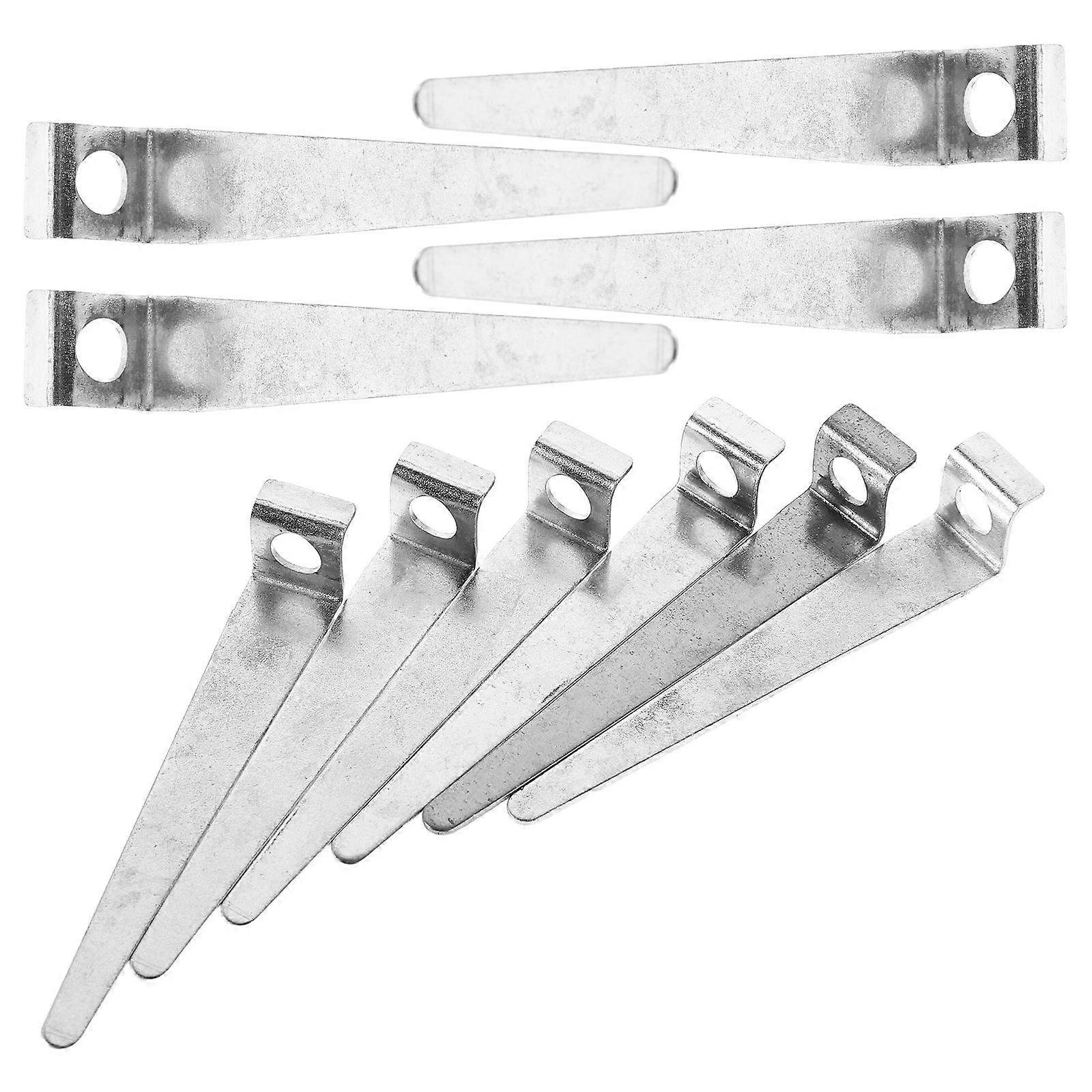 10pcs Metal Connecting Rods with Oblique Oil Needles for Air Compressors – Precision Dispensing Accessories for Piston Type Industrial Applications