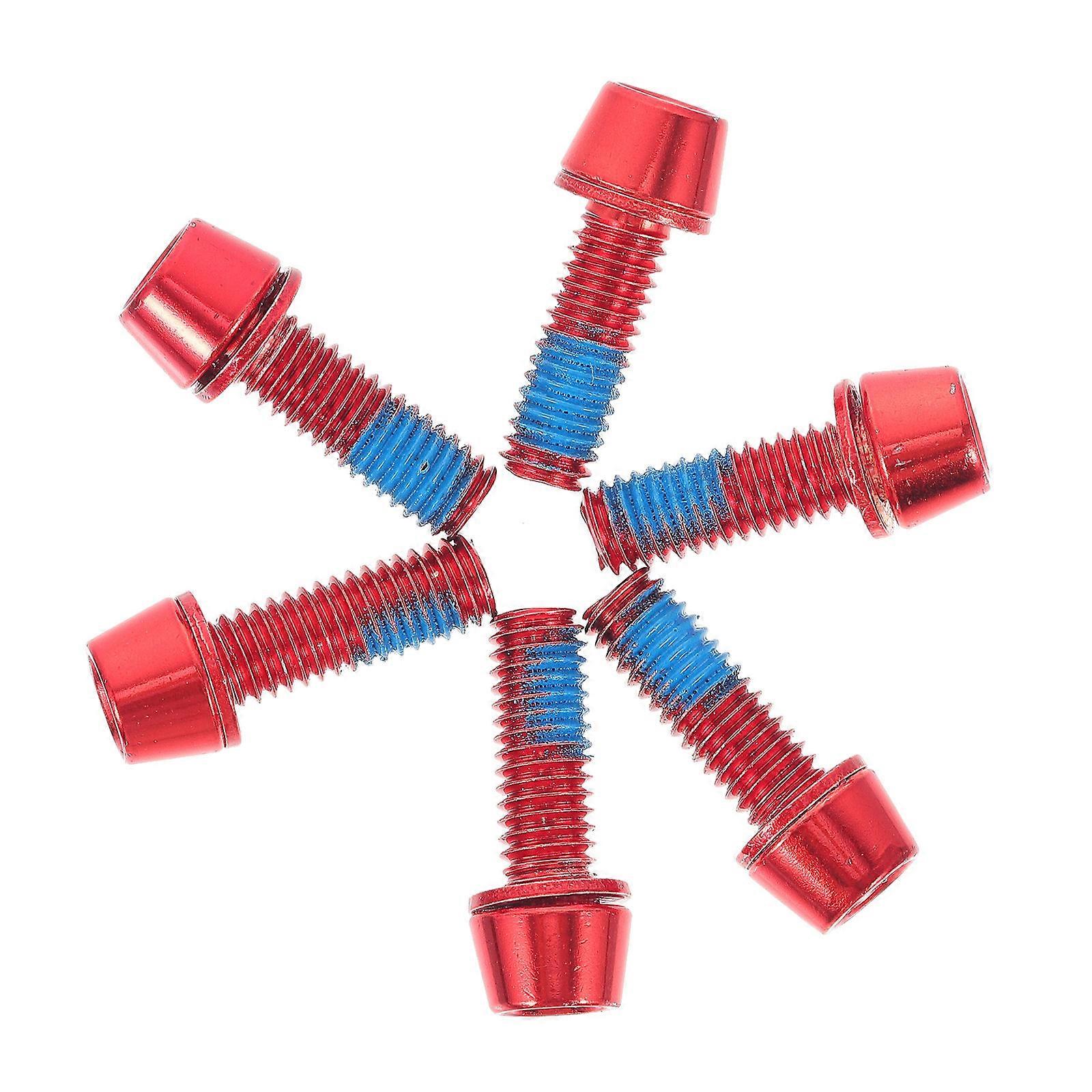 Replacement Bike Rotor Screws Anti- Simple And Practical 6Pcs