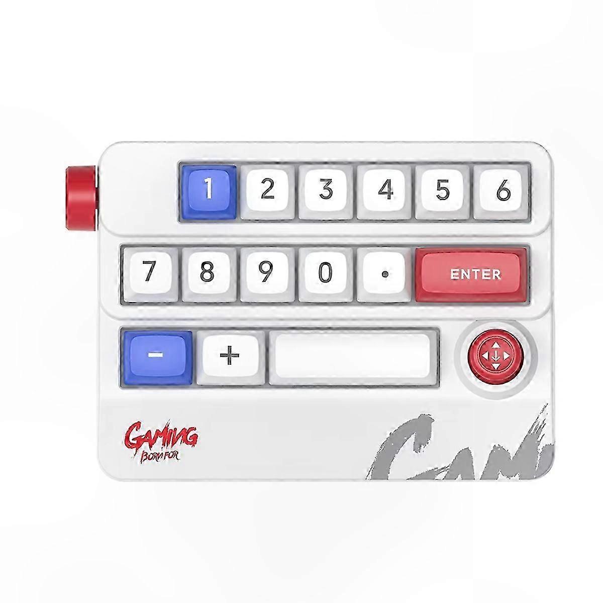 Mechanical Keyboard with Portable Joystick, Fully Hot Swappable Keys