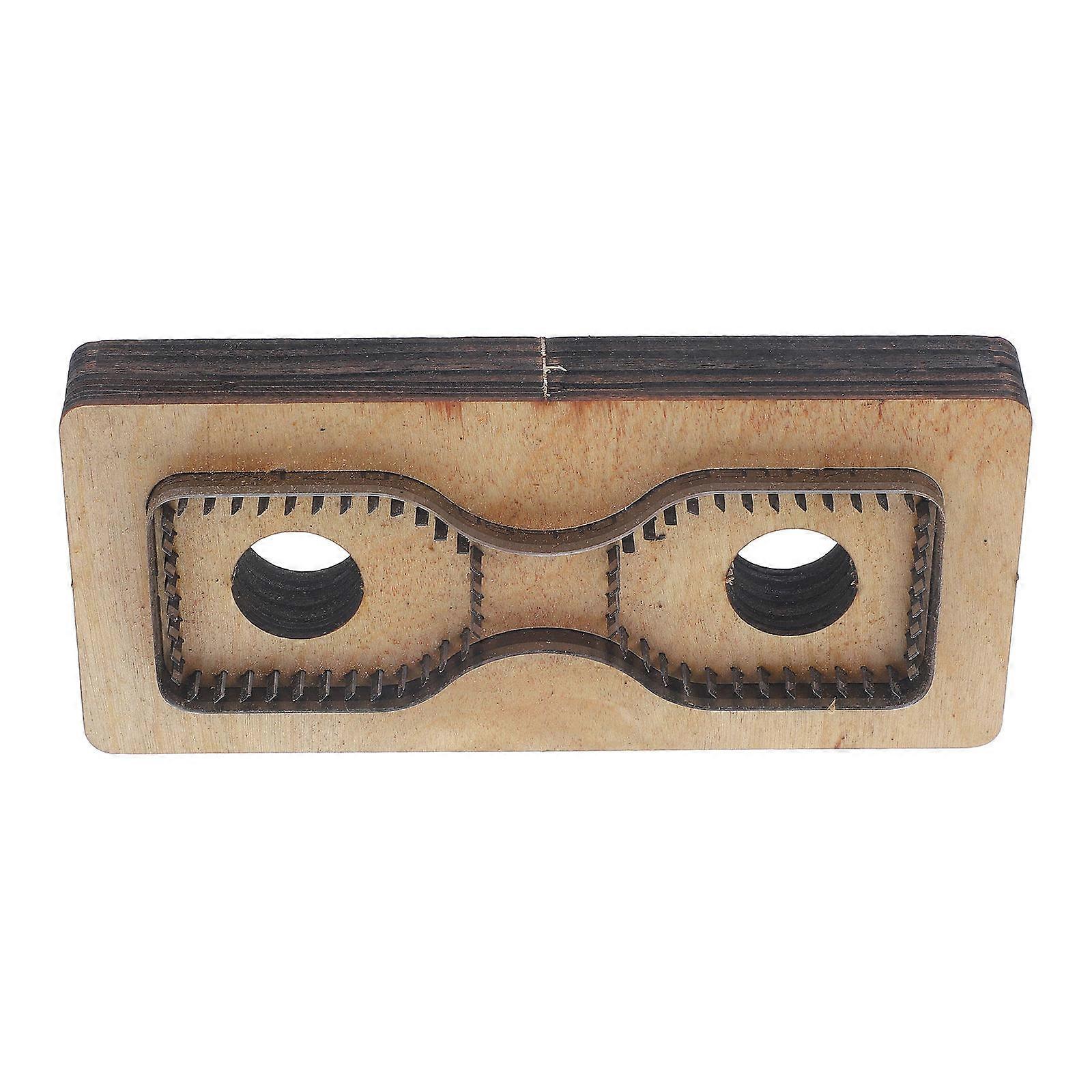 Wooden Cutting Die for Craft with Metal Assorted Color for Daily Use Various Sizes Available