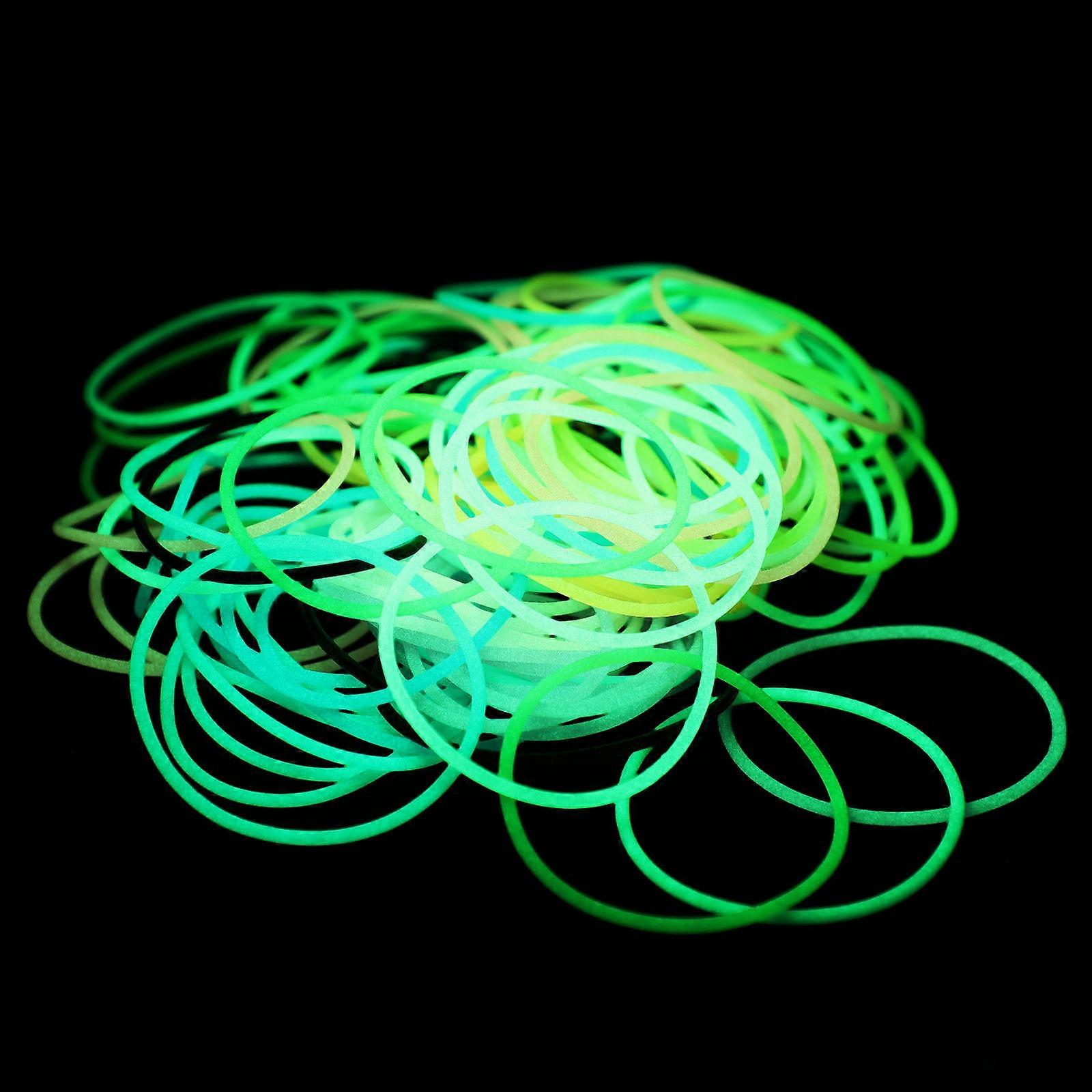 It looks like you're referring to a product listing or description for **150pcs Luminous Silicone Jelly Bracelets**, which can also be used as **hair