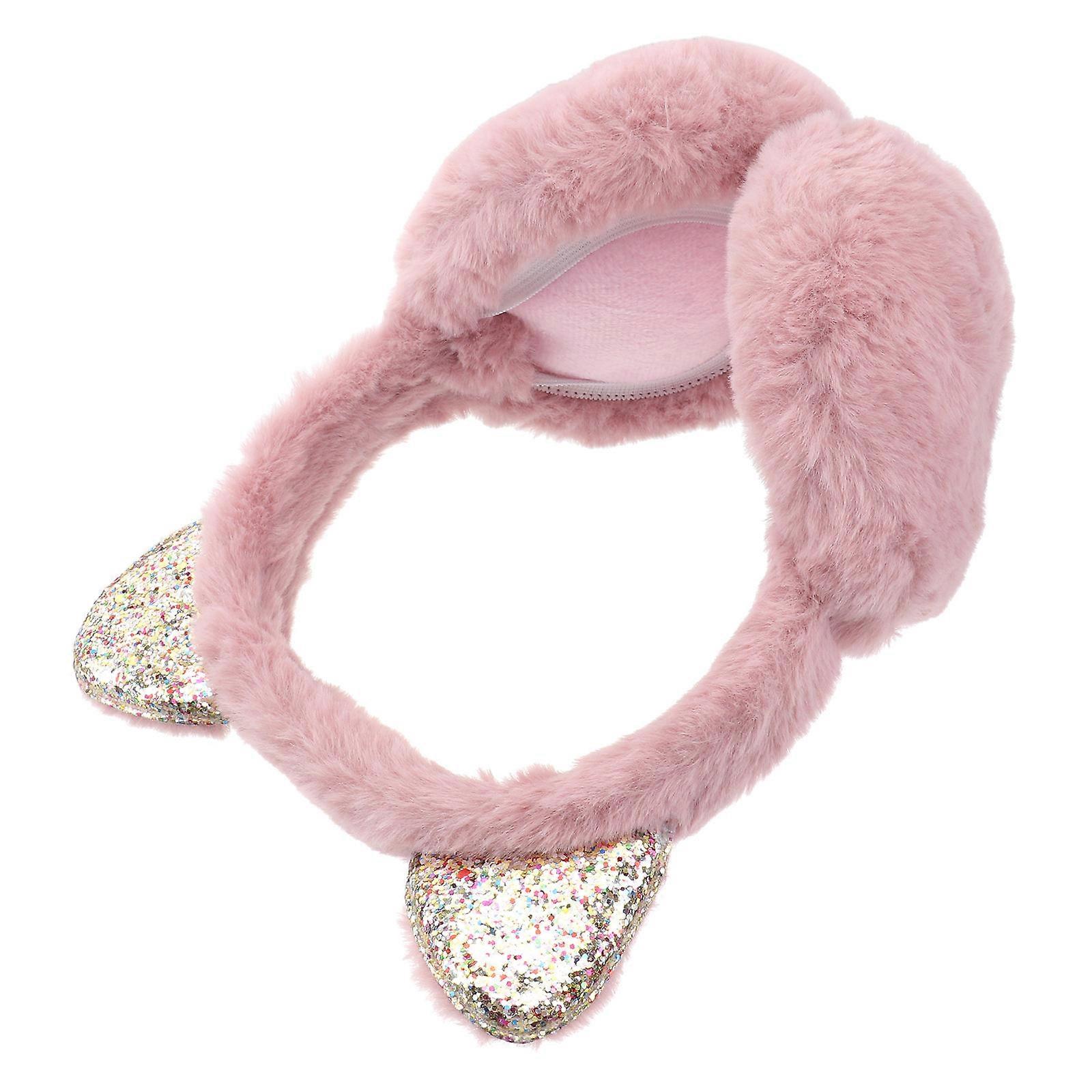 Ear Muffs, Warm and Foldable for Winter Outdoors, Crafted with Plush Material