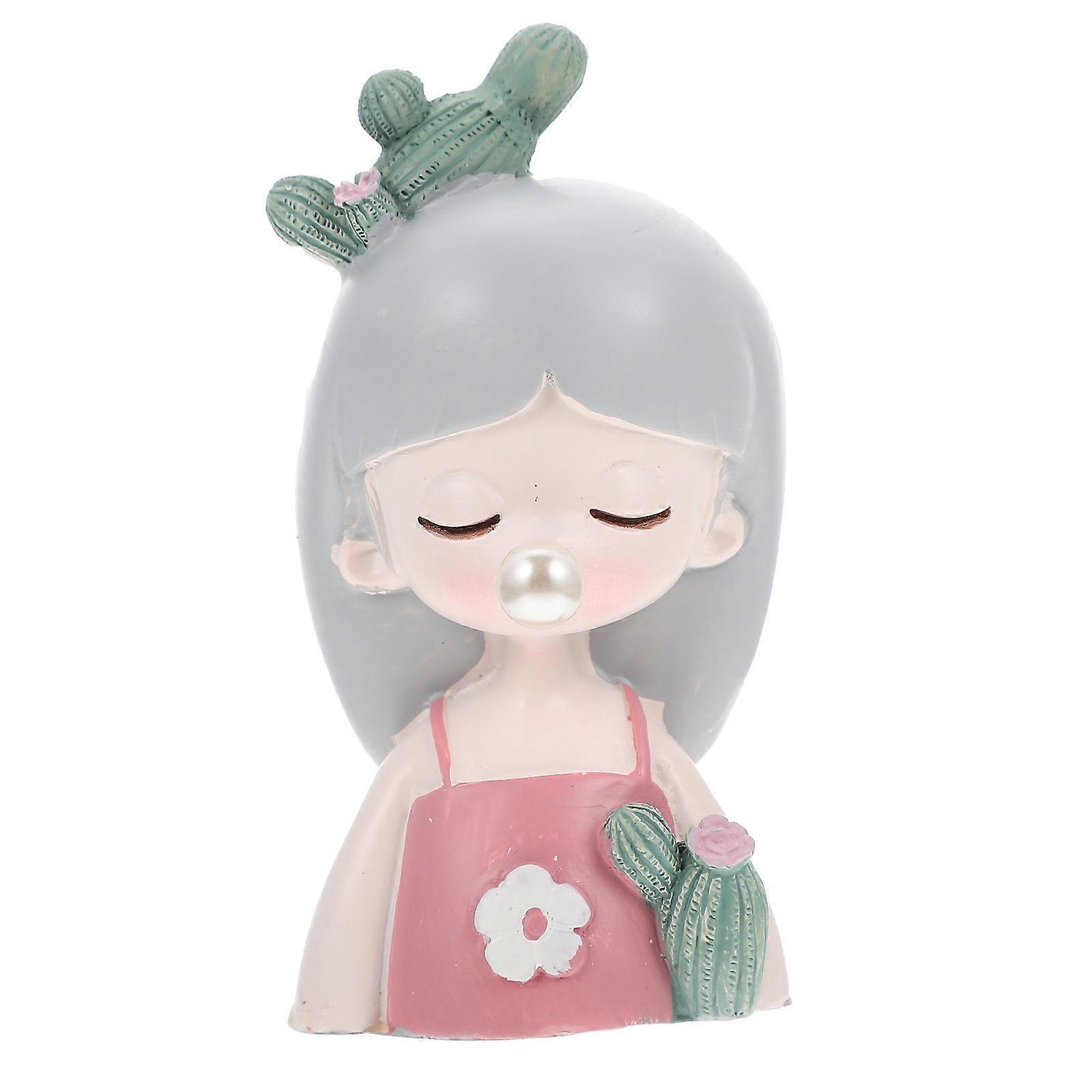 Resin Girl Statue, Novel Design Ensuring Durability and Stability in Any Room