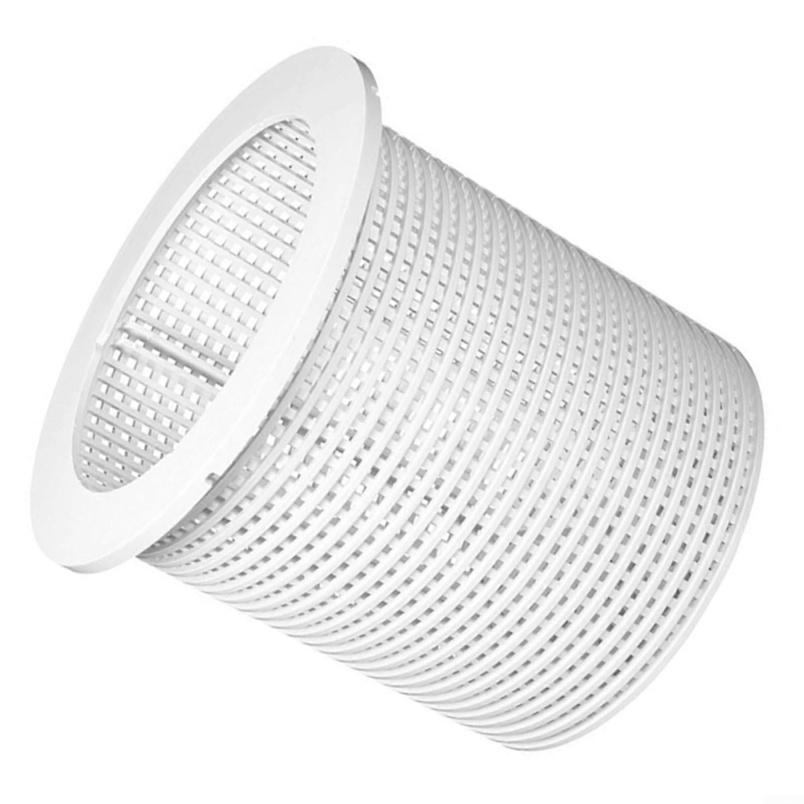 Swimming pool filter basket, replacement for R38013A, model 850001, white sieve, skimmer, dirt collection