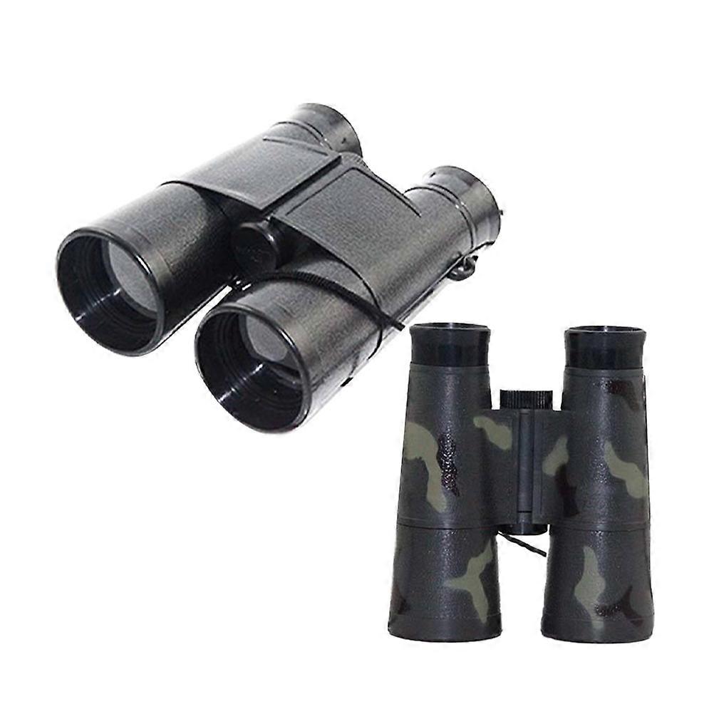 Kids Binoculars Toy for Bird Watching with 6x Magnification 2Pcs Set