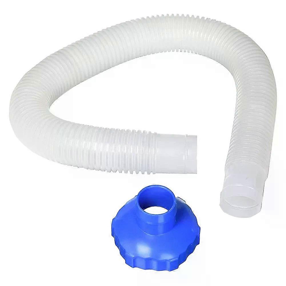 Til Intex 25016 Over Jorden Pool Skimmer Afløbsslange Med Adapter Udskiftning Udendørs Pool Badekar Tilbehør Værktøj